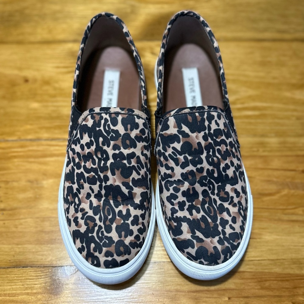 Steve Madden Leopard Print Sneakers